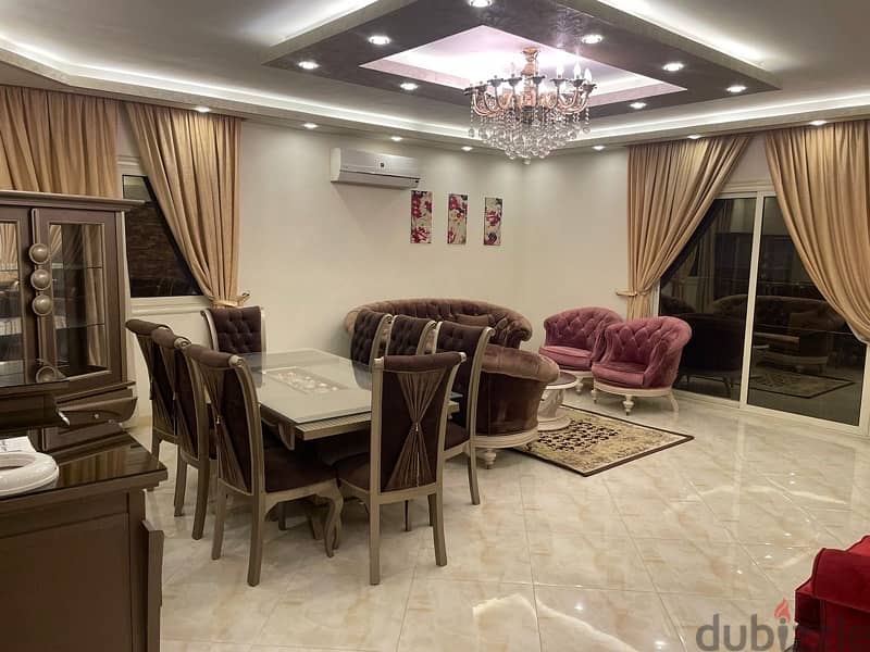 شقة مفروشة للايجار غرب سوميد أكتوبر Apartment For rent fully Furnished 1