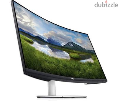 dell curved 4k 32 inch حالة ممتازة شاشة مميزة