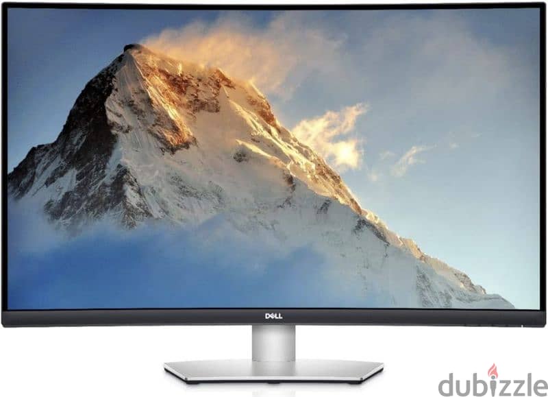 dell curved 4k 32 inch حالة ممتازة شاشة مميزة 2