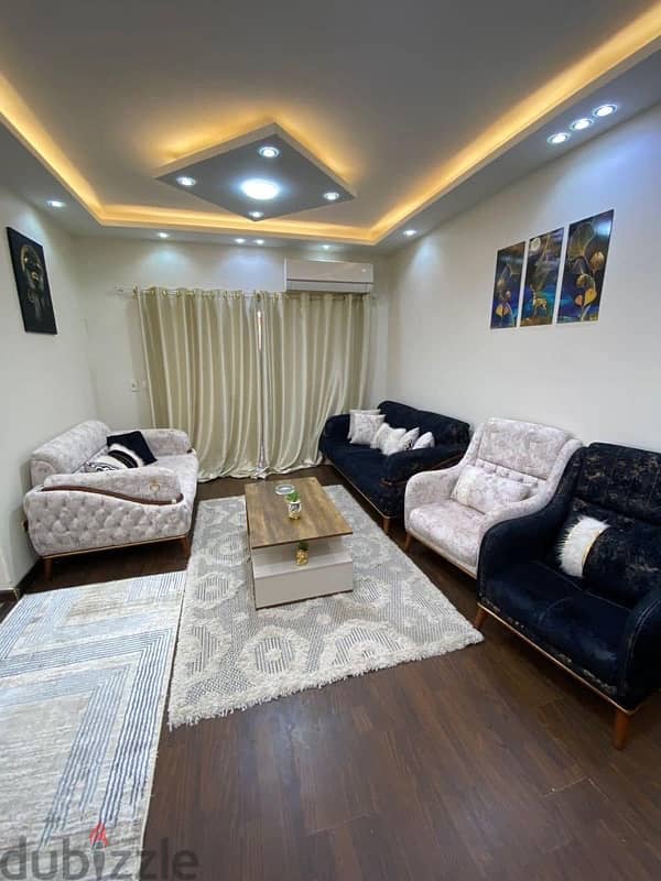 شقة مفروشة للايجار روضة زايد الشيخ زايد For rent Fully Furnished 0