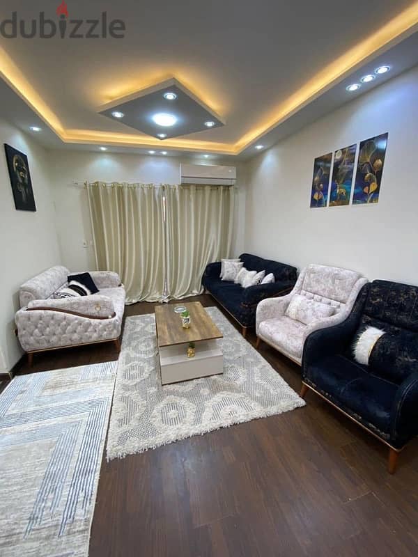 شقة مفروشة للايجار روضة زايد الشيخ زايد For rent Fully Furnished 2