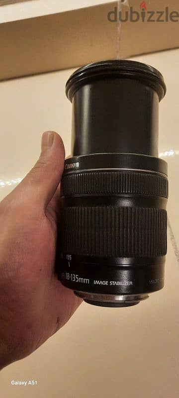 lens canon 18.135 stm