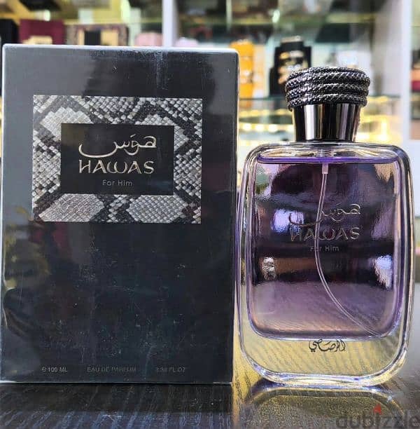 عطر هوس من الرصاصي hawas rasasi original 1