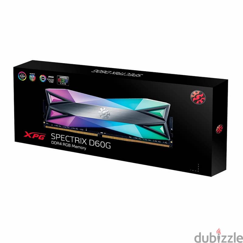 XPG SPECTRIX D60G RGB 16GB (2 X 8GB) DDR4 3200 CL16 1