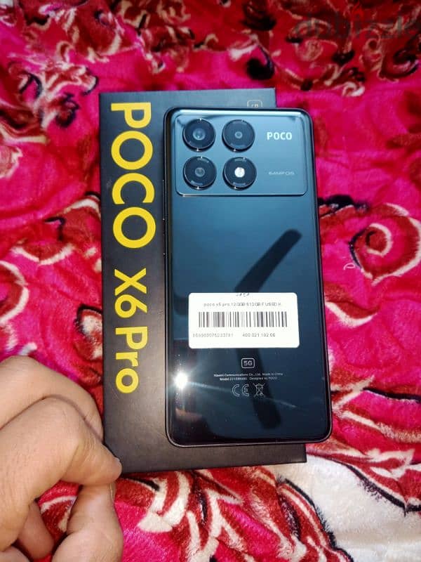 حاجه لقطه نادره الجهاز استعمال 3ايام والجهاز زيرو Poco x6pro 6