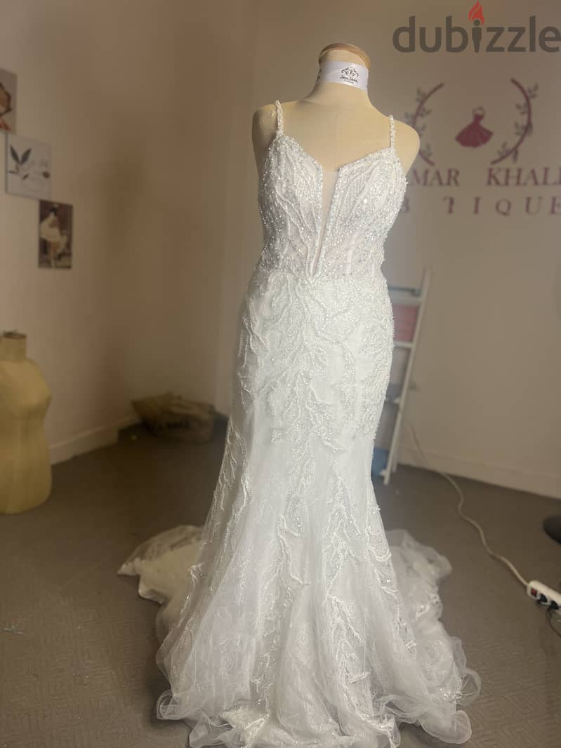 فستان فرح للبيع wedding dress for sale 3