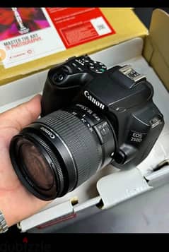 للبيع  canon 250D شتر 3k 0