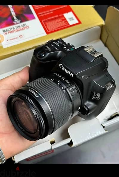 للبيع  canon 250D شتر 3k