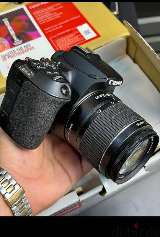 للبيع  canon 250D شتر 3k 1