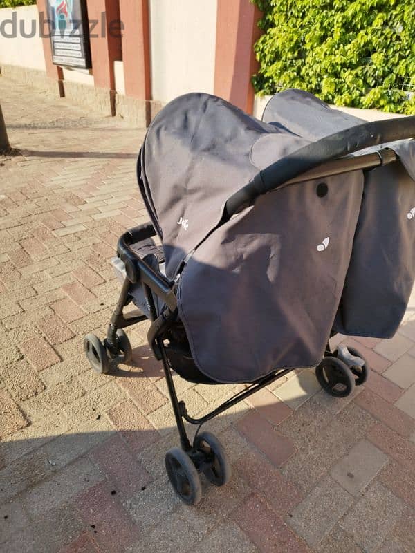 joie air twin stroller عربة اطفال توام 3