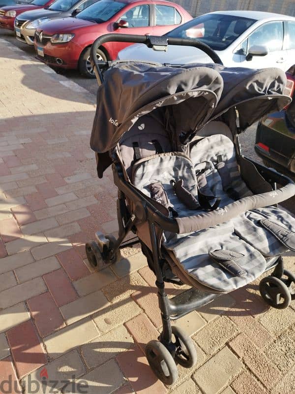 joie air twin stroller عربة اطفال توام 4