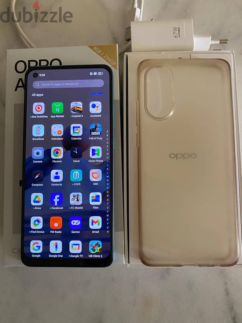 موبايل Oppo A78 بحالة الجديد 2