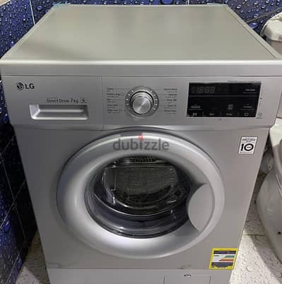 LG washer 7 kilo, touch Screen -غساله lg ٧ كيلو شاشه