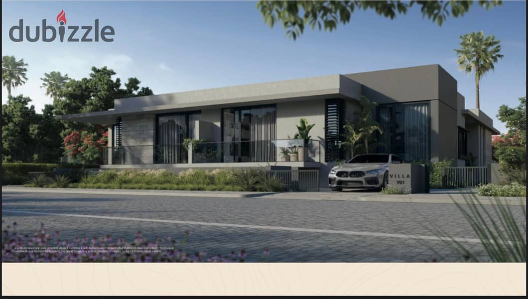 Twin house 254 m in one of the most strategic locations, close to all main arteries, in Swan Lake Compound. 3