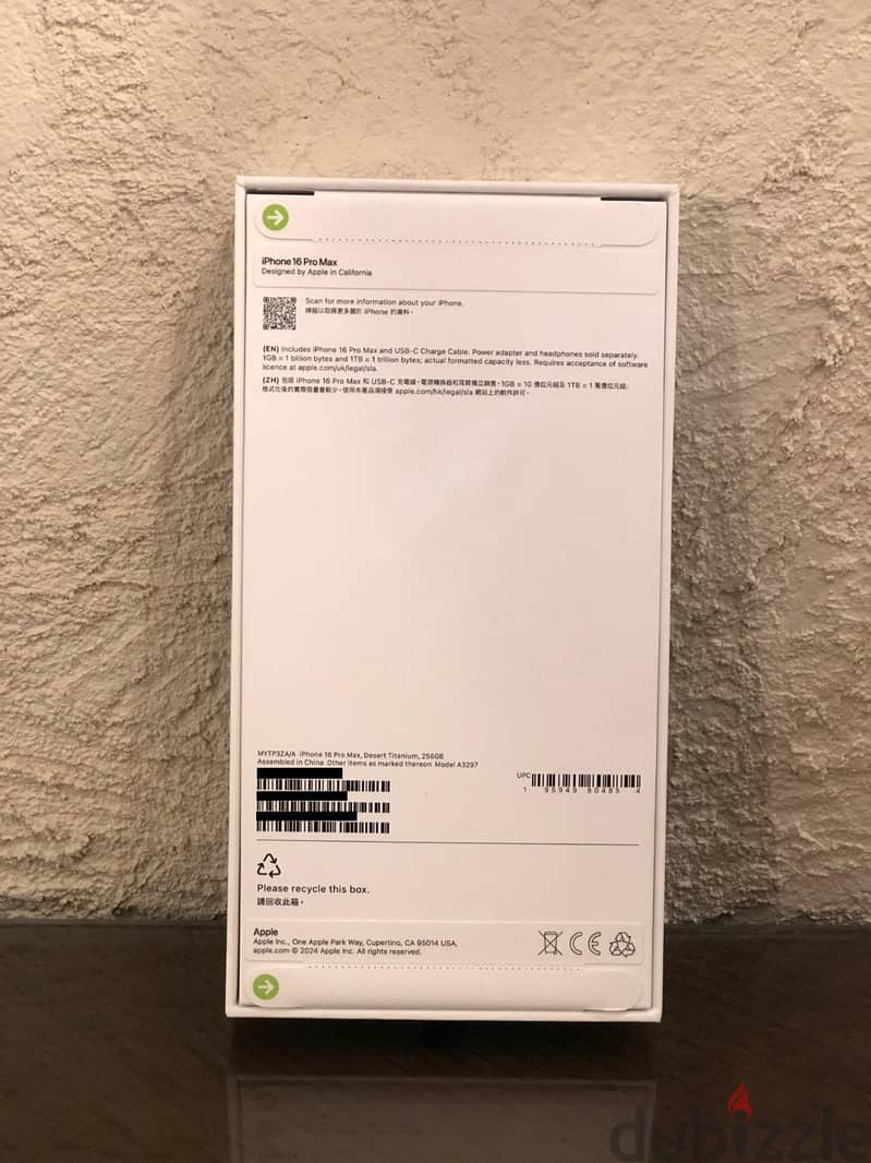 iPhone 16 Pro Max New ( 2 Sim ) 1