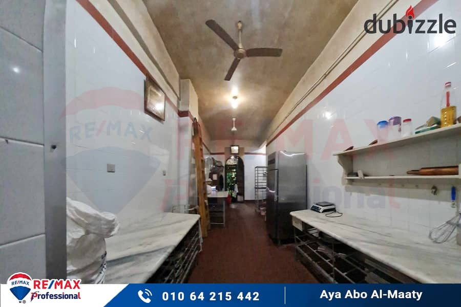 Commercial shop for rent 124 m and water heater (Jalal El Din El Desouky St. ) 8