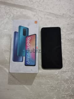 موبايل Redmi note 9 كسر زيرو متفتحش ومعاه العلبه 0