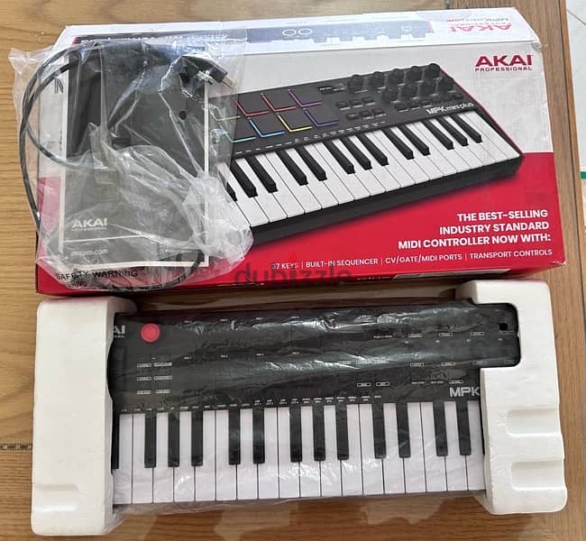 akai mpk mini plus 37 Key USB MIDI Keyboard 0