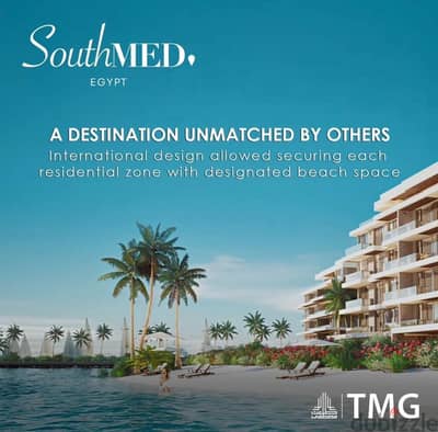 شاليه متشطب دور اول للبيع  في ساوث ميد  TMD - North Coast  ⁠South Med