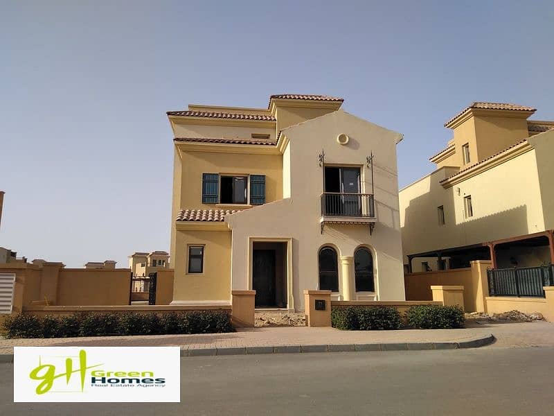 Villa for sale in Mivida New Cairo, area 521 m, in the best location 4