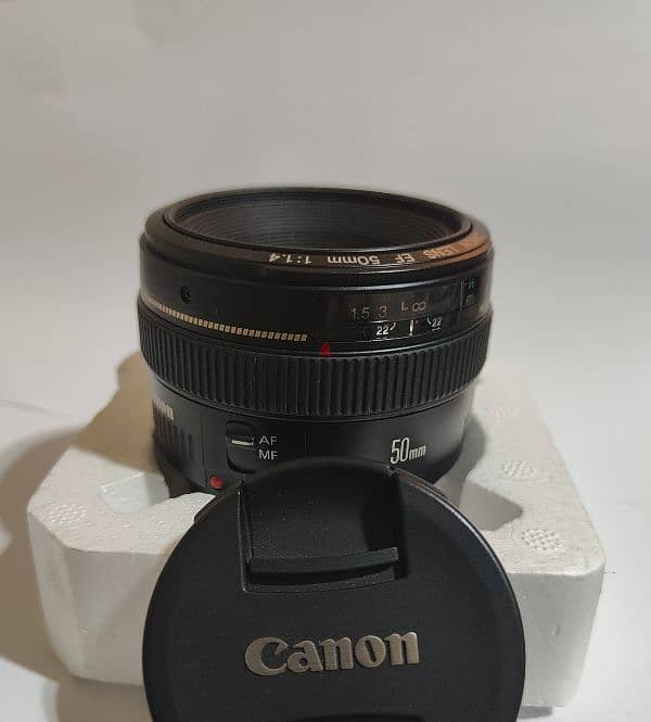 canon 50mm 1.4 lens (as new) 2