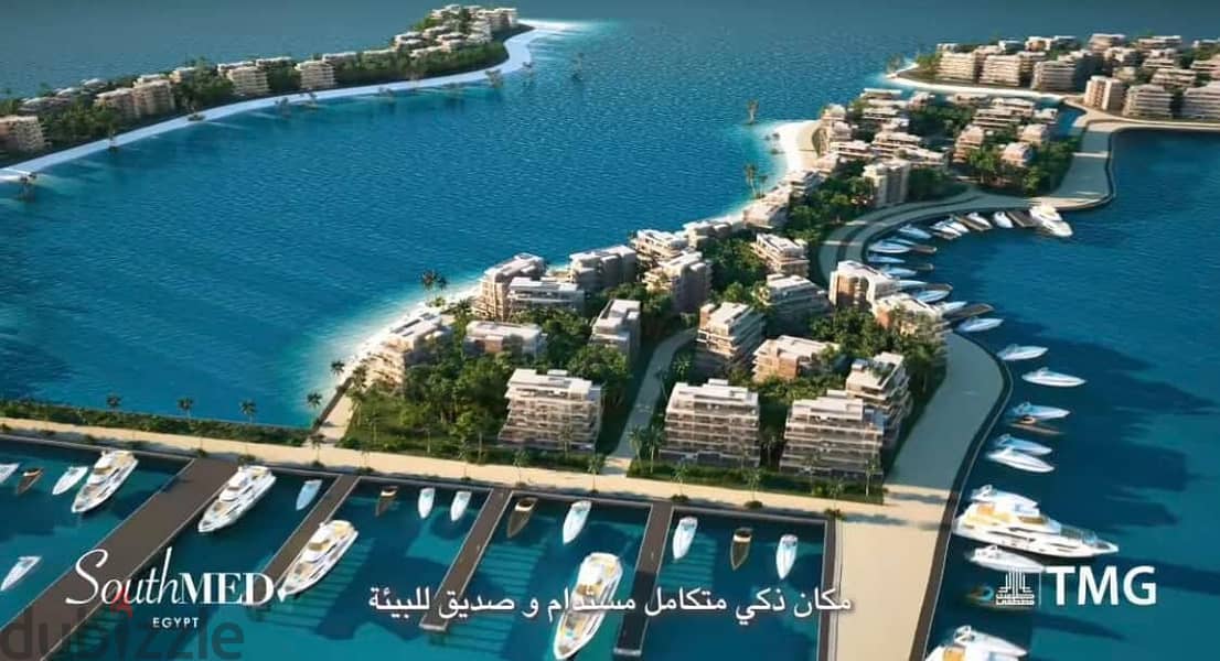 للبيع فيلا وين هاوس متشطبه في ساوث ميد TMD - North Coast ⁠South Med 7