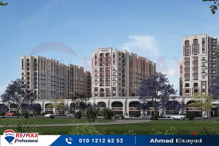 With a down payment of EGP 710,407 and installments up to 5 years, own your residential unit in the heart of Smouha in a fully serviced compound