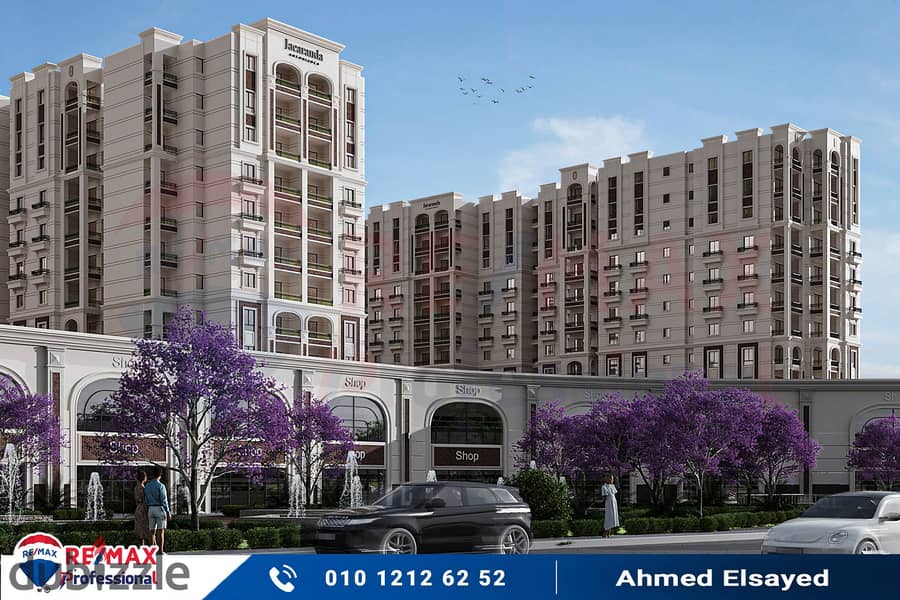 With a down payment of EGP 710,407 and installments up to 5 years, own your residential unit in the heart of Smouha in a fully serviced compound 4