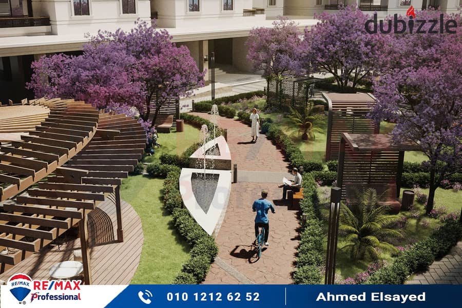 With a down payment of EGP 710,407 and installments up to 5 years, own your residential unit in the heart of Smouha in a fully serviced compound 7