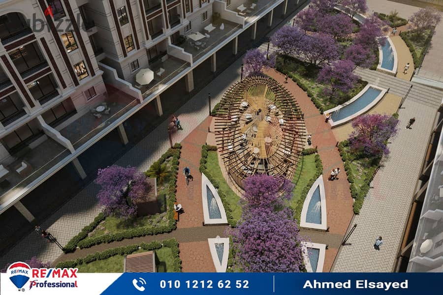 With a down payment of EGP 710,407 and installments up to 5 years, own your residential unit in the heart of Smouha in a fully serviced compound 8