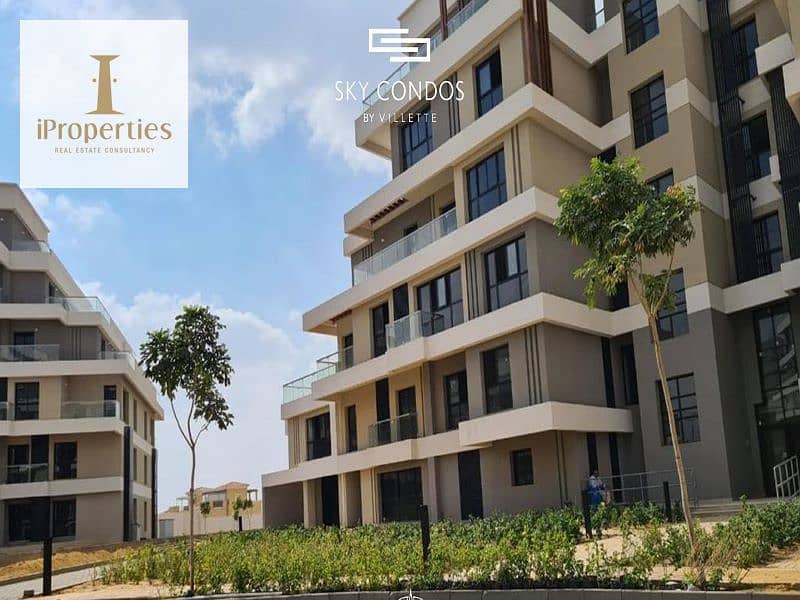 Sodic Villette - Sky Condos - Golden Square  New Cairo  Apartment For Sale 6