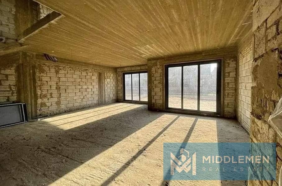 apartment 168m ready to move prime location , hap town hassan allam mostakbal city 3