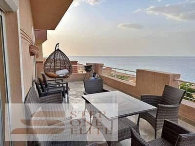 The lowest price for a chalet for sale, 130 square meters, very nice division, in Telal Al Sokhna - Telal Al Sokhna