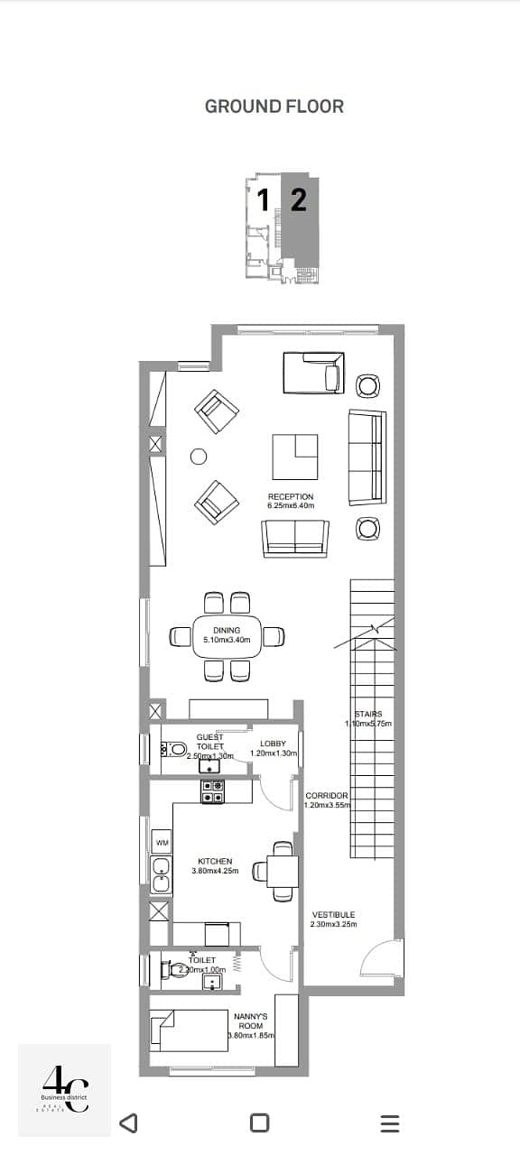 Lowest down payment duplex244m garden150m with possability of installments For sale  in best view in hyde park fifth settlement 2