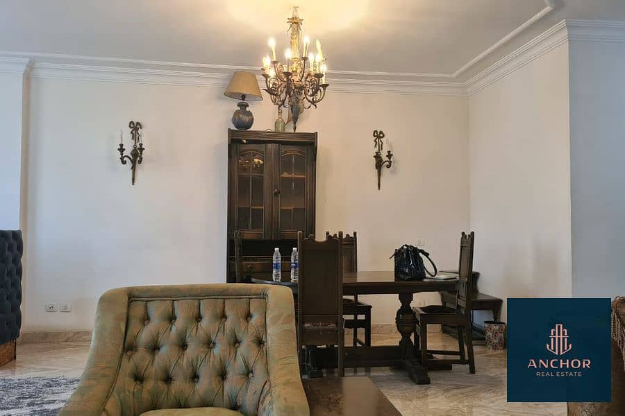 Fully Furnished Apartment Ready To Move in El Mohandessin Near the 26th of July Axis 9