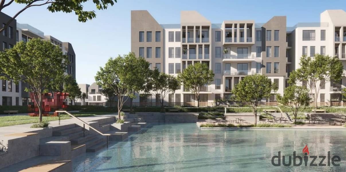 تاون هاوس اطلاله مميزه في ريفرز تطوير الشيخ زايد بجوار The Estates Sodic و بالقرب من Etapa 8