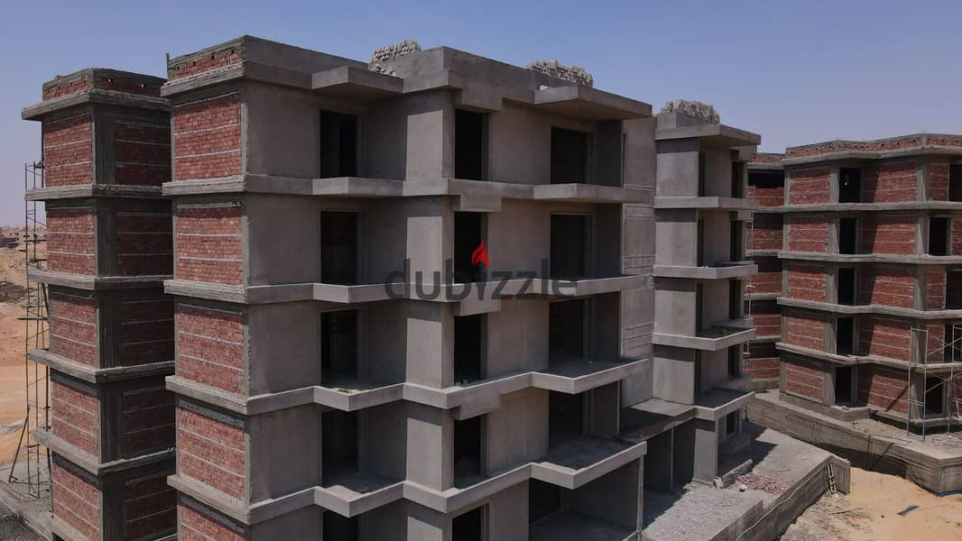 Apartment for sale in Green 6 Compound, Sheikh Zayed, in installments, with a distinctive view 6