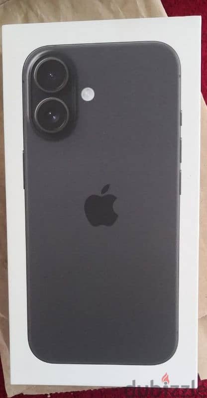 NEW iphone 16 black 256GB. European version. 2