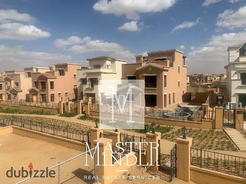 Town house for Rent with private garden in mivida new cairo 1