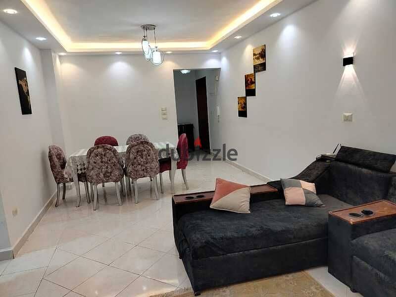 Furnished apartment for rent in Nasr City, Gardenia City 2