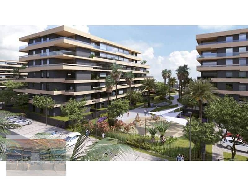 Apartment Fully finished - with lowest down payment - in compound Al Burouj -el shourouk 1