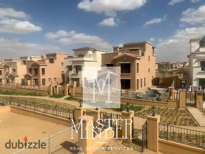 Twin house for rent with private garden in mivida in new cairo