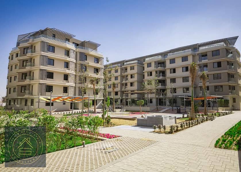 للبيع شقة(RESALE) 3غرف متشطبة في كومباوند Badyā by Palm Hills Developments في لوكيشن مميز في اكبر مدينة متكاملة بجميع الخدمات جامعة بادية و نادي رياضي 1