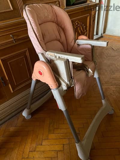 baby high chair with wheels