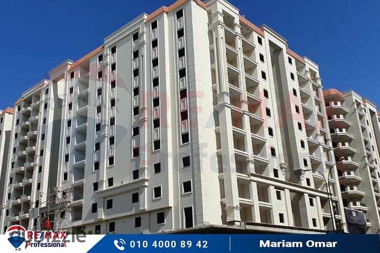 Live and invest in Smouha with an open view directly on the Transport and Engineering Street, the closest delivery with the highest quality finishing 2