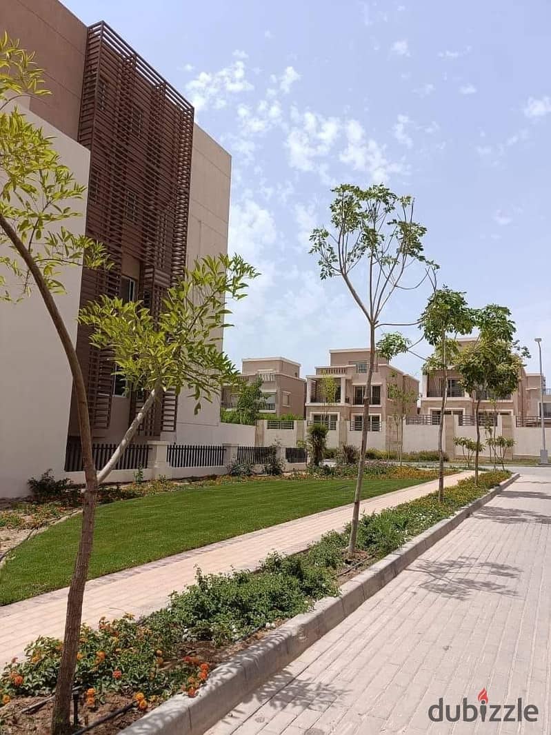 Apartment for sale in installments near Heliopolis and the Ring Road, third floor, with landscape and lagoon view. . . | Taj City - Nasr City - Rehab - 5