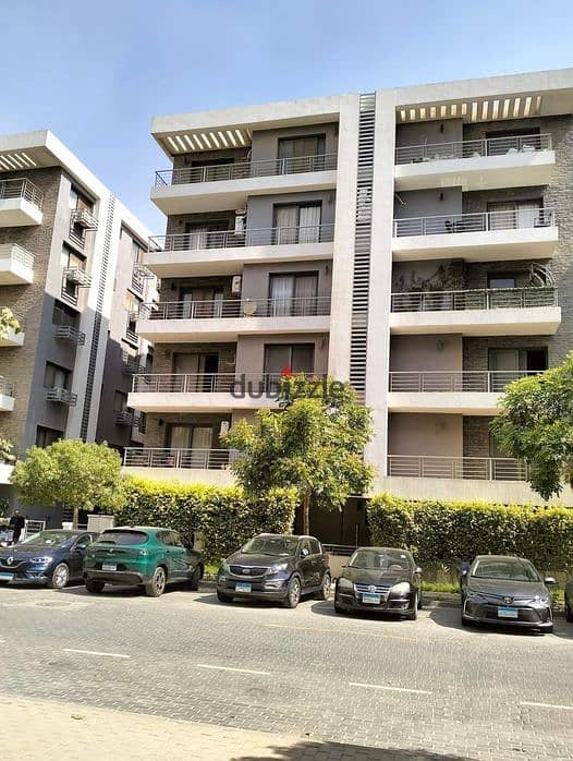 Apartment for sale in installments near Heliopolis and the Ring Road, third floor, with landscape and lagoon view. . . | Taj City - Nasr City - Rehab - 21