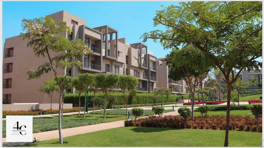 Apartment 132m view landscape best down payment , with the possibility of installments two bedrooms, for sale in Al Marasem Fifth Square 1