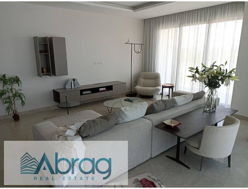 For sale apartment 165 m, finishing and air conditioning  Zed Sheikh Zayed Compound 9