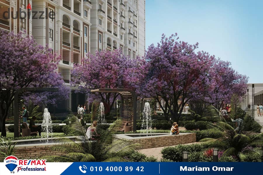 Receive your unit with all hotel services and enjoy comfort and luxury in the heart of Smouha 9